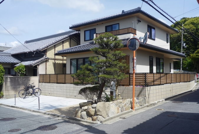 難しい傾斜地の外構もお任せください!